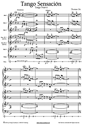 Notenblatt - Tango Sensación